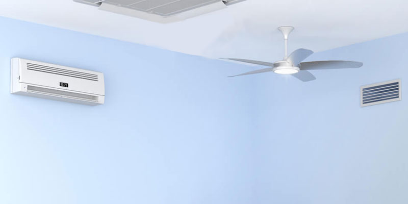 Ceiling Fan With Air Condition